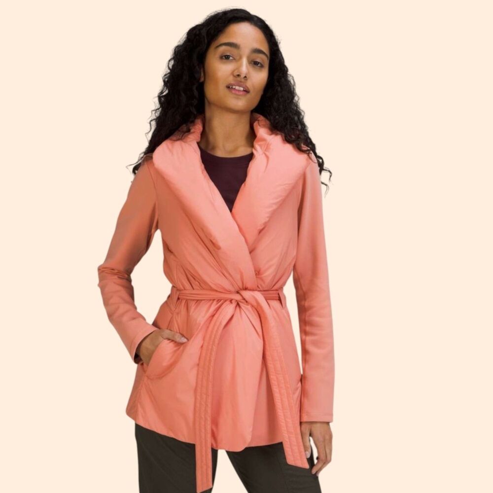Lululemon Serena Light Wrap Pink Savannah